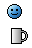 CLIPART--coffee_drinking